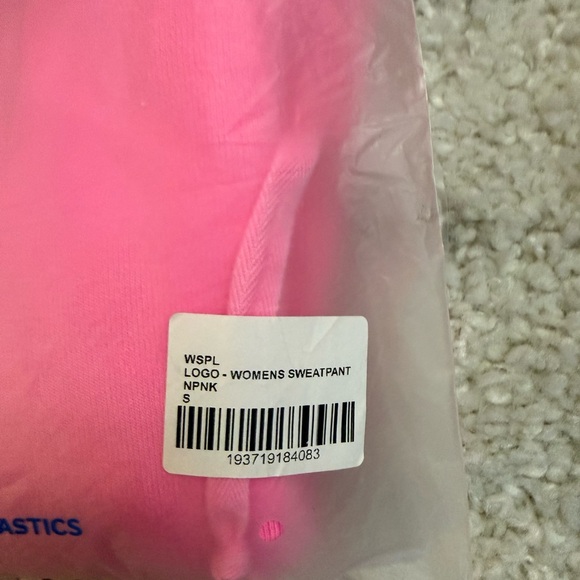 Aviator Nation Logo Sweatpants - NEON PINK - Picture 5 of 5